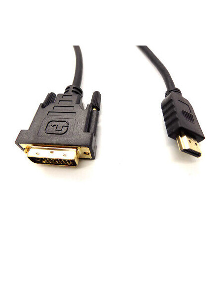 CABLE DVI-D MACHO - HDMI MACHO BIDIRECCIONAL 2M