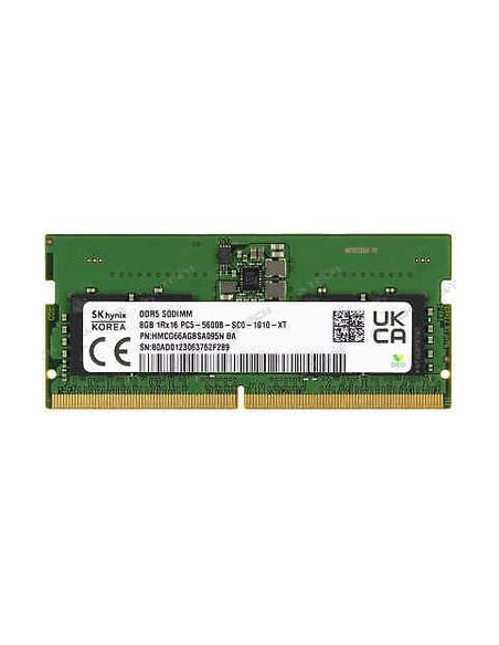MEMORIA PORTATIL SODIMM SKHYNIX DDR5 8GB 5600MHZ