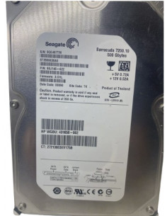 DISCO DURO HDD 3 5  SATA 500GB SEAGATE ST3500630AS