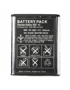 BATERIA MOVIL SONY ERICSON BST-43