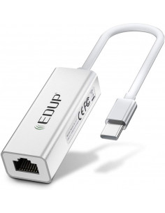 ADAPTADOR USB-C A ETHERNET RJ45 GIGABIT 1000 EDUP
