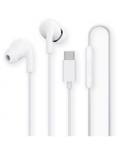 AURICULARES XIAOMI CON MICROFONO USB-C BLANCOS