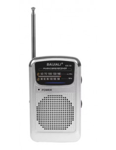 RADIO AM/FM BAIJIALI KK-19 A PILAS CON ALTAVOZ