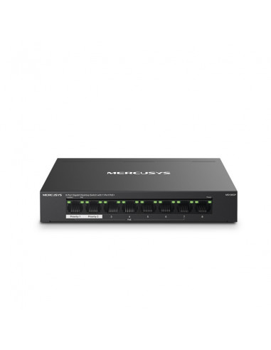 SWITCH MERCUSYS GIGABIT ETHERNET DE 8 PUERTOS POE 