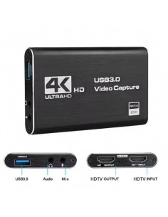 GRABADORA CAPTURADORA USB3 0 HDMI 4K/1080P OBS