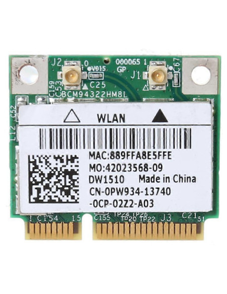 BROADCOM BCM94322HM8L WIRELESS MINI PCI EXPRESS