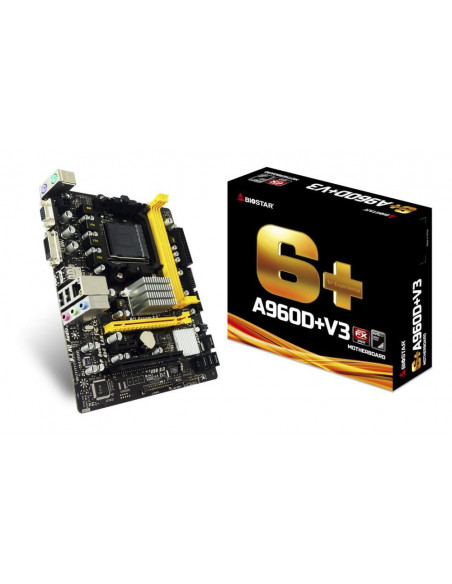 PLACA BASE BIOSTAR A960D V3 AM3  2XDDR3 VGA DVI