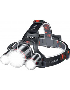 LINTERNA BLUKAR FRONTAL RECARGABLE 8000 LUMENES