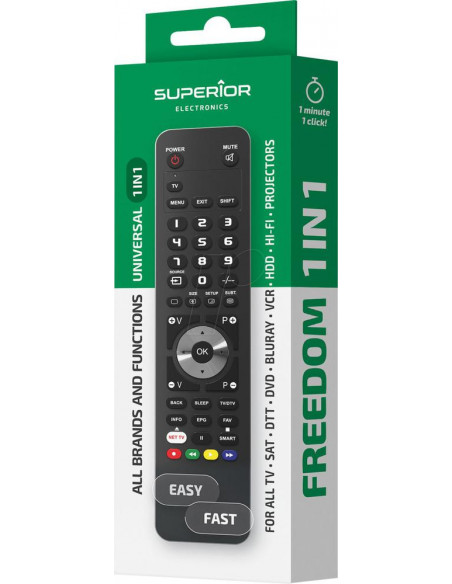 MANDO TV PROGRAMABLE USB-C SUPERIOR FREEDOM 1in1