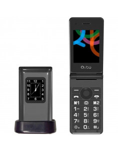 TELEFONO MOVIL MAYORES QUBO X-284GBK ID CONCHA SOS