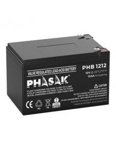 BATERIA PARA SAI/UPS 12V/12AH PHASAK PHB 1212