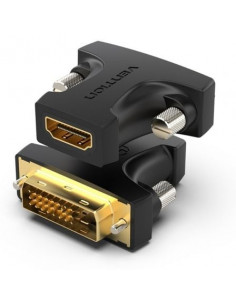 ADAPTADOR HDMI HEMBRA DVI-D MACHO 24 1 DUAL LINK