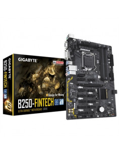PLACA BASE GIGABYTE B250 FINTECH BTC S1151-7G 4X