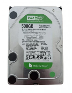 DISCO DURO HDD 3 5  SATA 500GB WD5000AAVS
