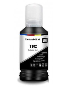 BOTELLA TINTA COMPATIBLE EPSON T102 / T103 NEGRO
