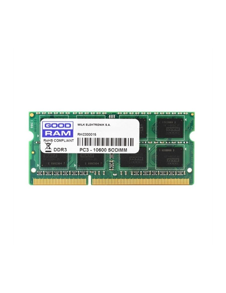 MEMORIA SODIMM DDR3L GOODRAM 8GB 1600MHZ 1 35V