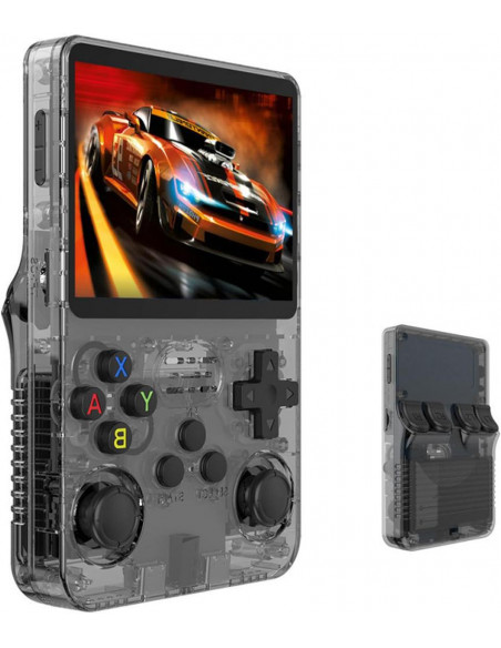 CONSOLA PORTATIL R36S 3 5  LCD EMULADORES ARCADE64