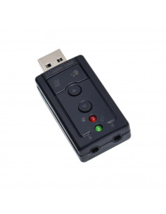 TARJETA DE SONIDO EXTERNA USB STEREO SATYCON 7 1