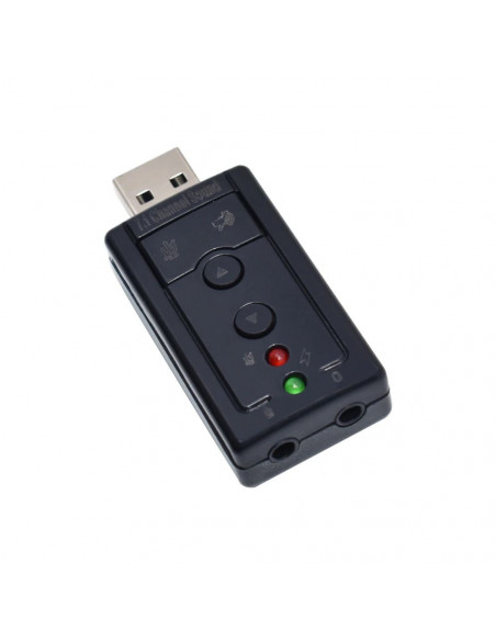 TARJETA DE SONIDO EXTERNA USB STEREO SATYCON 7 1