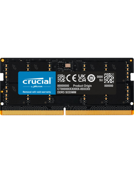 MEMORIA DDR5 SODIMM CRUCIAL 5600MHZ 32GB