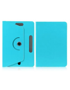 FUNDA TABLETS 10 1  UNIVERSAL 360º CELESTE