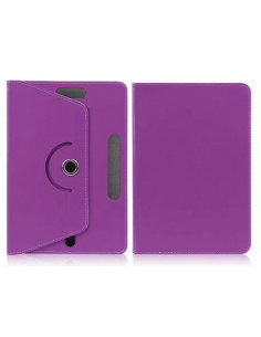 FUNDA TABLETS 10 1  UNIVERSAL 360º MORADA