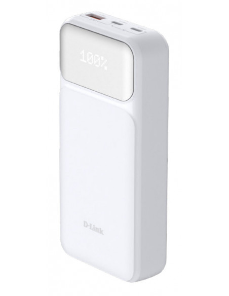 POWER BANK D-LINK CARGA RAPIDA 20000MAH 65W WHITE