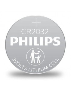 1 PILA BOTON PHILIPS DL2032 CR2032 3V