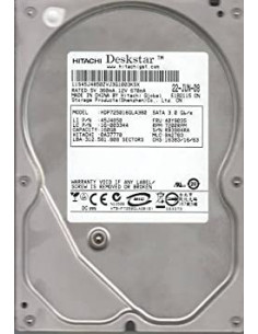 DISCO DURO HDD 3 5  SATA 160GB HITACHI HDP725016GL