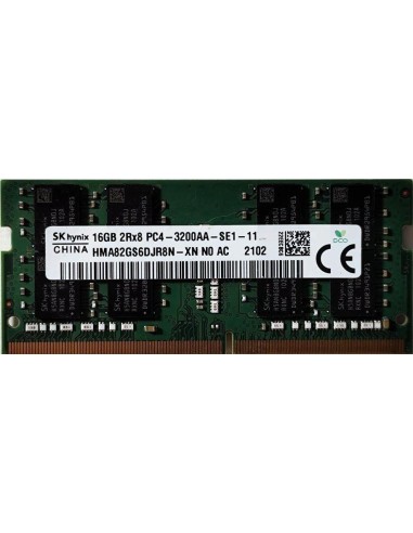 MEMORIA DDR4 SODIMM PORTATIL SKHYNIX 3200 16GB