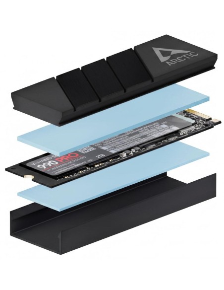 DISIPADOR PARA DISCO M 2 ARCTIC M2 PRO NEGRO