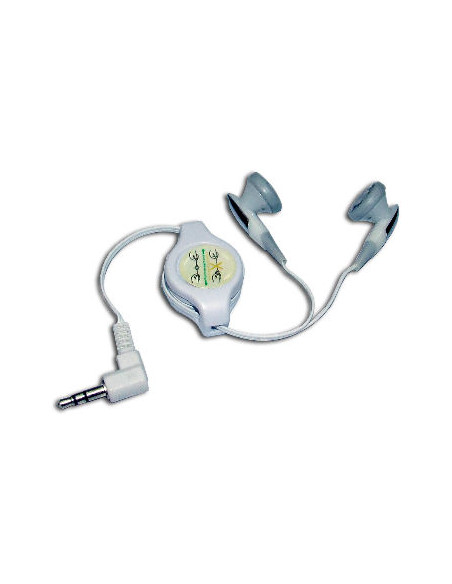 AURICULARES ESTEREO RETRACTILES SATYCON MP3 JACK