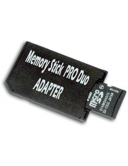 ADAPTADOR MICROSD A MEMORY STICK PRO DUO - DELUXE