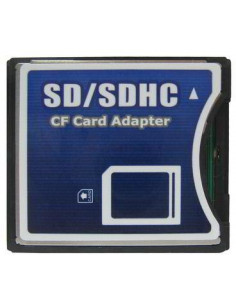 ADAPTADOR SD A COMPACT-FLASH TIPO II 5mm grosor