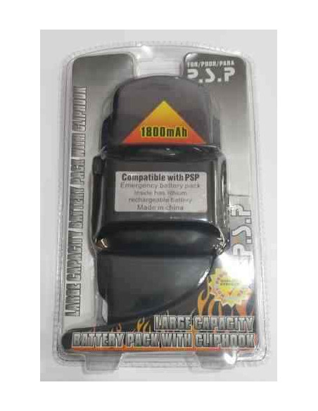 BATERIA EXTERNA 1800 MAH PARA PSP NUEVA