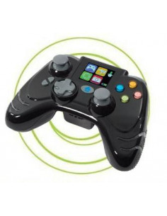MANDO XBOX 360 INALAMBRICO WILDFIRE EVO LCD NEGRO