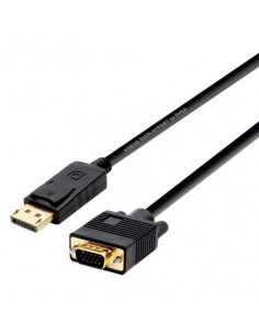 CABLE DISPLAYPORT DP A VGA MACHO 2M FULL-HD
