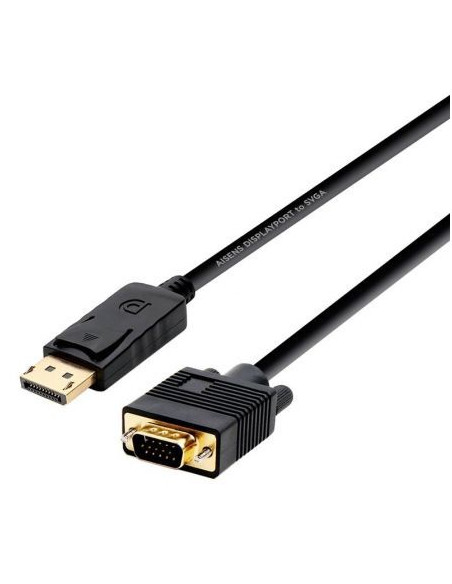 CABLE DISPLAYPORT DP A VGA MACHO 2M FULL-HD