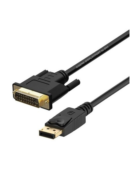 CABLE DP DISPLAYPORT MACHO A DVI-D MACHO 2M