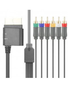 CABLE AUDIO Y VIDEO HD AV XBOX 360 COMPONENTES
