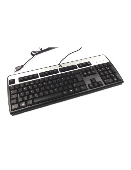 TECLADO PC USB INGLES UK SIN Ñ - HP 434821-037