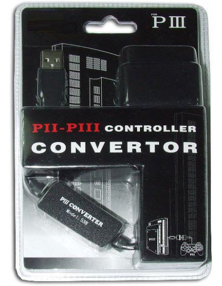 ADAPTADOR USB de 1 MANDO PS2 A PS3 Y PC