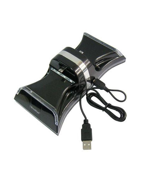 BASE CARGADORA PARA DOS MANDOS PS3