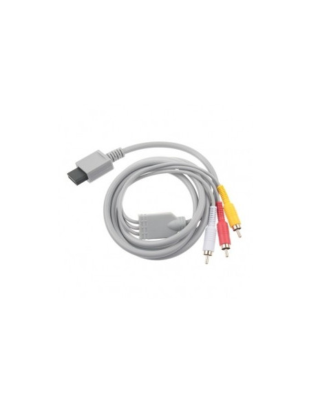 CABLE VIDEO AV 3xRCA HD PARA WII SATYCON