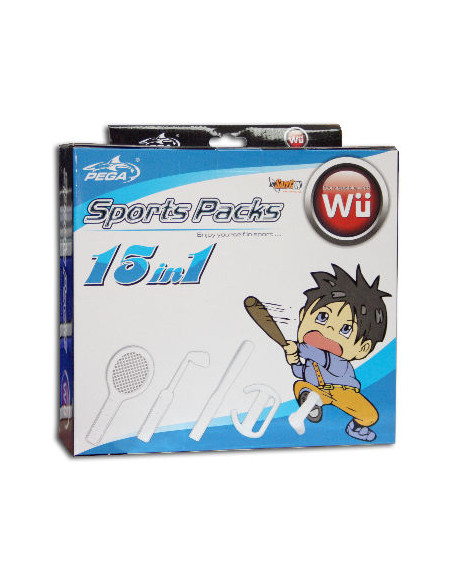 PACK DE JUEGOS WII - MEGA 15 EN 1 SATYCON