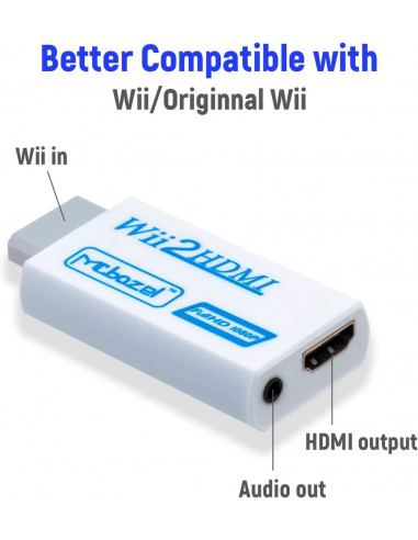 Adaptador HDMI para Nintendo Wii de segunda mano por 6 EUR en