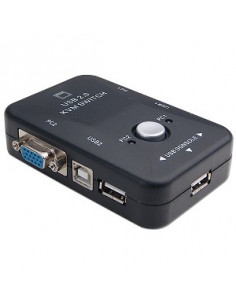 CONMUTADOR KVM USB/VGA 2PCs SATYCON