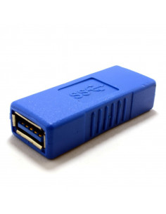 ADAPTADOR USB 3 0 HEMBRA A USB HEMBRA SATYCON