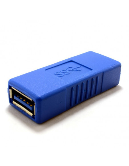 ADAPTADOR USB 3 0 HEMBRA A USB HEMBRA SATYCON