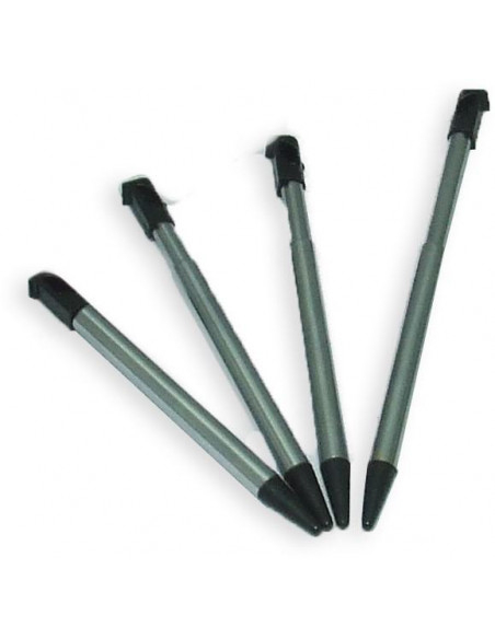 LAPIZ RETRACTIL COLOR PLATA/NEGRO NDS3D PACK X4